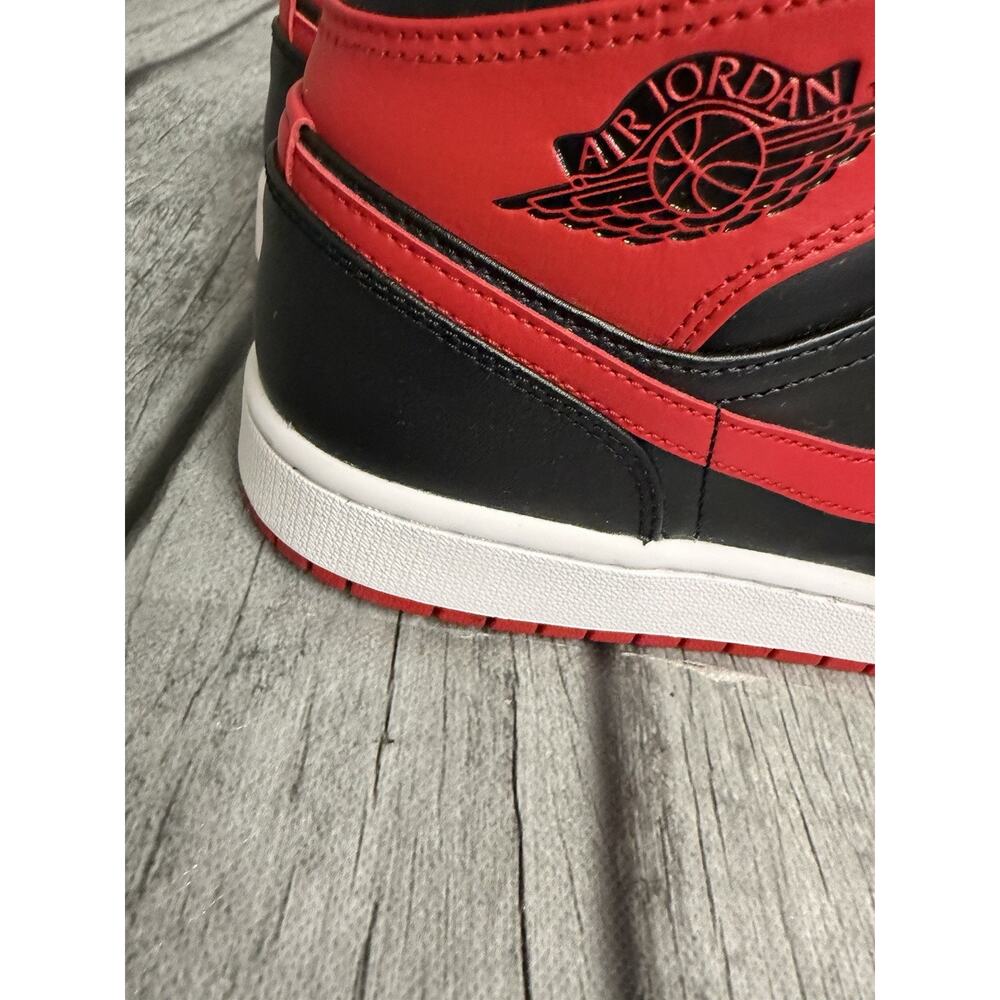 Air Jordan 1 Mid Alternate Bred-Black/White/Fire Red-SIZE 10 DQ8426-060 EUR 44 - Picture 7 of 12